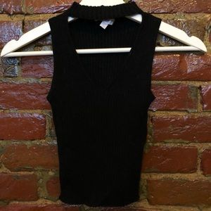 DONT ASK WHY NYC choker sweater tank NEVER WORN